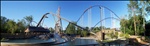 Cedar Point - Shoot the Rapids Panorama